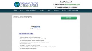 Ansonia Credit Reports - Business Credit Intelligence