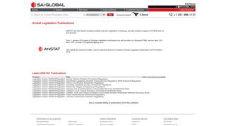 Anstat Legislation Publications - SAI Global Store