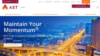 AST Trust Company (Canada) - Professional and Financial Services