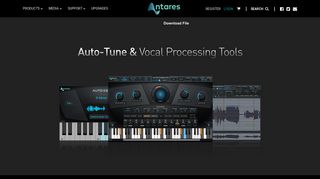 Products - Antares Audio Technologies