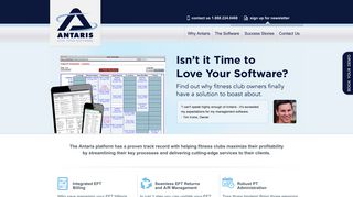 Antaris Technologies | Health Club Management Software