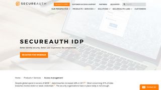 SecureAuth IdP – Secure Access Management for the Enterprise