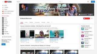 Anthony Morrison - YouTube