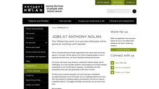 Jobs at Anthony Nolan | Anthony Nolan
