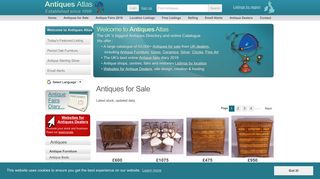 Antiques Atlas: Antiques For Sale, UK Fairs Diary, Antique Shop ...