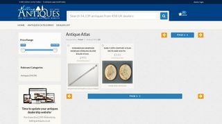 Antique Atlas - The UK's Largest Antiques Website