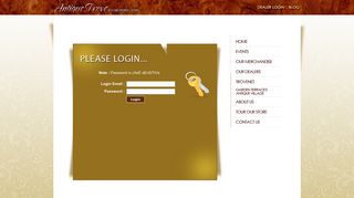 Please Login... : Antique Trove