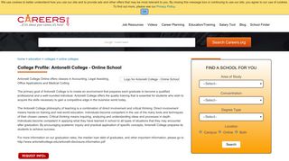 Careers.org | Antonelli College - Online School - Academic Programs ...