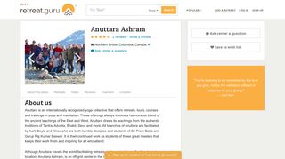 Anuttara Ashram - Center - Retreat Guru