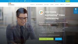 Intermedia AnyMeeting Video Conferencing | Intermedia