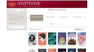 Catalog Home - Anythink Libraries