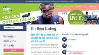 24 Hour Gyms in Tooting | The Gym Group