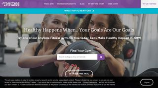 Anytime Fitness - 24 Hour Gyms | Let's Make Healthy Happen