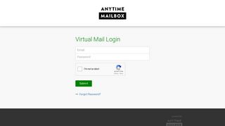 Virtual Mail Login | Anytime Mailbox