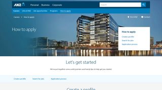 Apply for a job at ANZ | ANZ