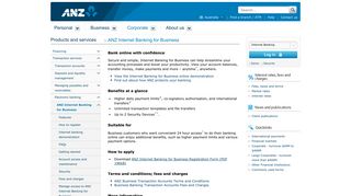 ANZ Internet Banking for Business | ANZ
