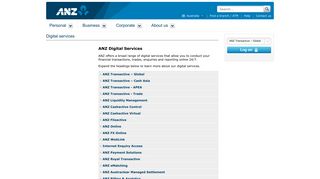 Digital services | ANZ