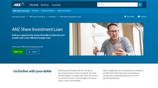 ANZ Share Investment Loan | ANZ