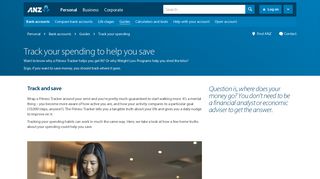 Track your spending | ANZ