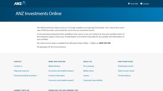 ANZ Investments online | ANZ