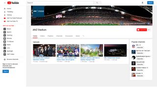 ANZ Stadium - YouTube