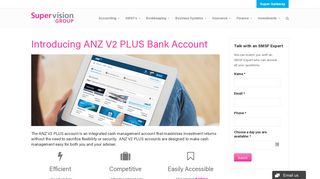 ANZ V2 PLUS | Supervision Group