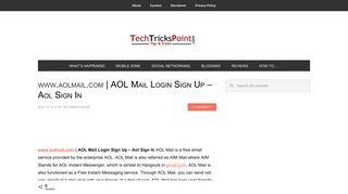 www.aolmail.com | AOL Mail Login Sign Up - Aol Sign In