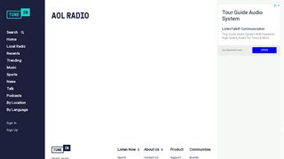 AOL Radio | Free Internet Radio | TuneIn