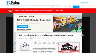 ways to fix AOL email problem - TCPalm.com
