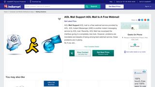 AOL Mail Support AOL Mail Is A Free Webmail - Geeks On Phone ...
