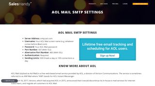 AOL Mail SMTP Settings - A Know-How Guide for a Beginner