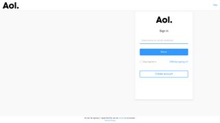 AOL – login - AOL Mail
