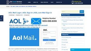 Call Now- AOL Mail Login | AOL Sign In | AOL.com Mail Sign -AOL Help