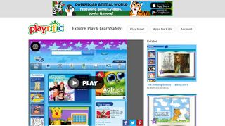 Kids On Line (KOL) Website: Children section of AOL website. The ...