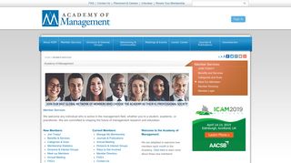 Member Services - Academy of Management