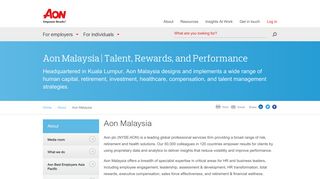 Aon Malaysia | Aon Hewitt APAC