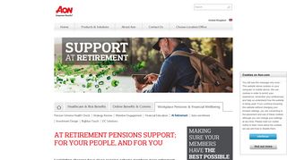 Retirement Pension Support | Aon