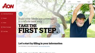 Client Landing Page - Aon Retiree Health Exchange