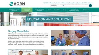 AORN Education and Solutions - Perioperative Nurse Education for ...