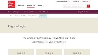 Register/Login - McGraw-Hill Education