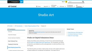 Studio Art | AP Central – The College Board