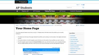 Your Home Page | AP Studio Art - Digital Submission Demo - AP ...