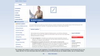 Deutsche Bank - db-direct e-platform