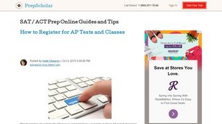 How to Register for AP Tests and Classes - PrepScholar Blog