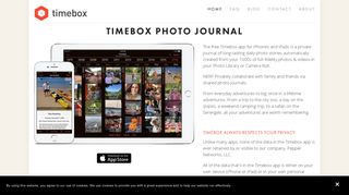 Timebox Photo Journal