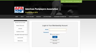 Login to Your Membership Account - connecticut apa - American ...