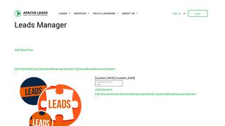 Leads Manager - Apache Leads