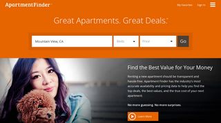 Apartment Finder - Great Apartments. Great Deals.