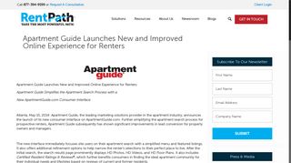 Apartment Guide Launches New and Improved Online Experience for ...