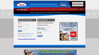 Apartment Owners Association of California, Inc. - AOA